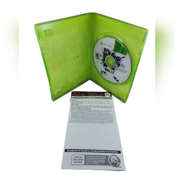 nhl 12 (Microsoft Xbox 360, 2011) Video Hockey Game - Picture 4 of 4